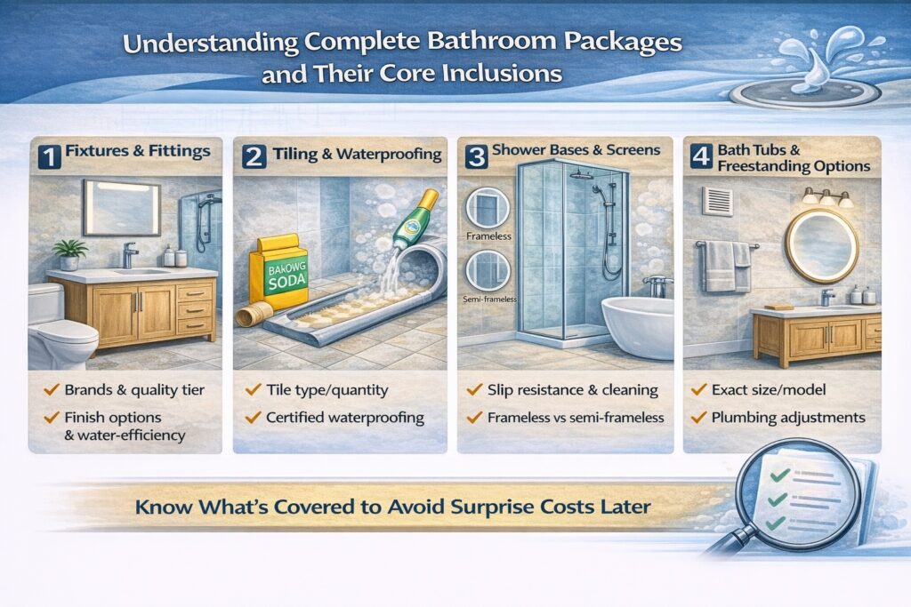 1. Understanding Complete Bathroom Packages and Their Core Inclusions