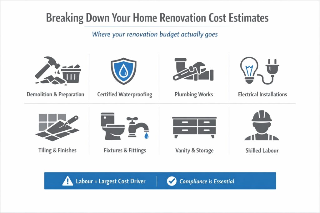 Breaking Down Your Home Renovation Cost Estimates by Component