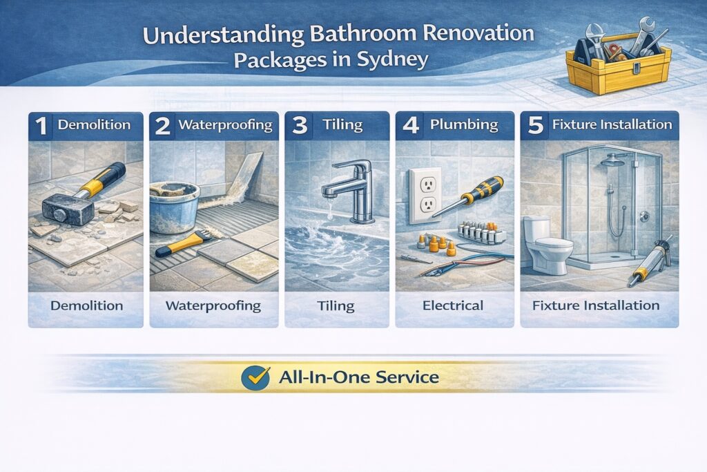 Understanding Bathroom Renovation Packages in Sydney