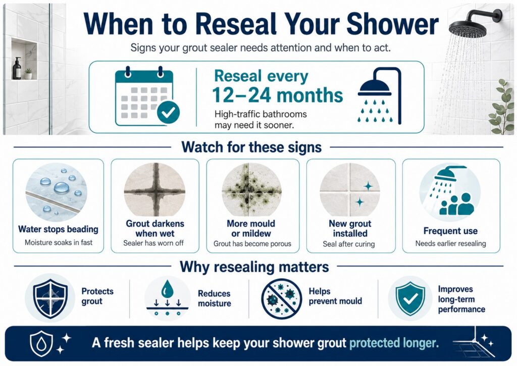 What Is Resealing a Shower?