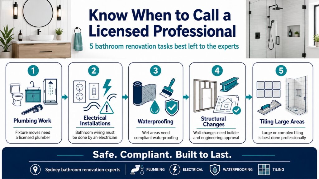 Know When to Call a Licensed Professional