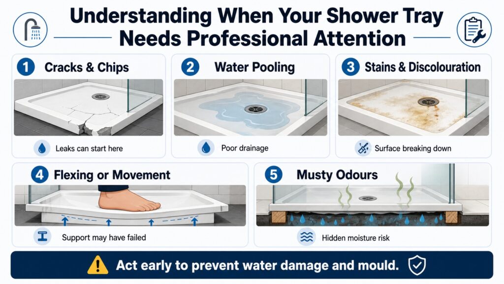 Understanding When Your Shower Tray Needs Professional Attention