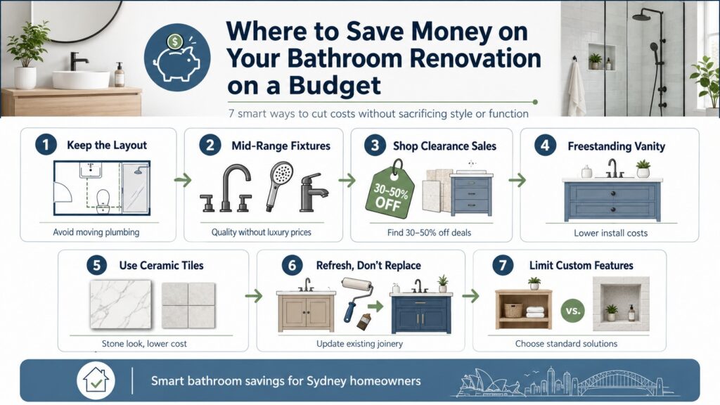 Where to Save Money on Your Bathroom Renovation on a Budget