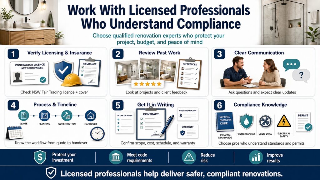 Work With Licensed Professionals Who Understand Compliance