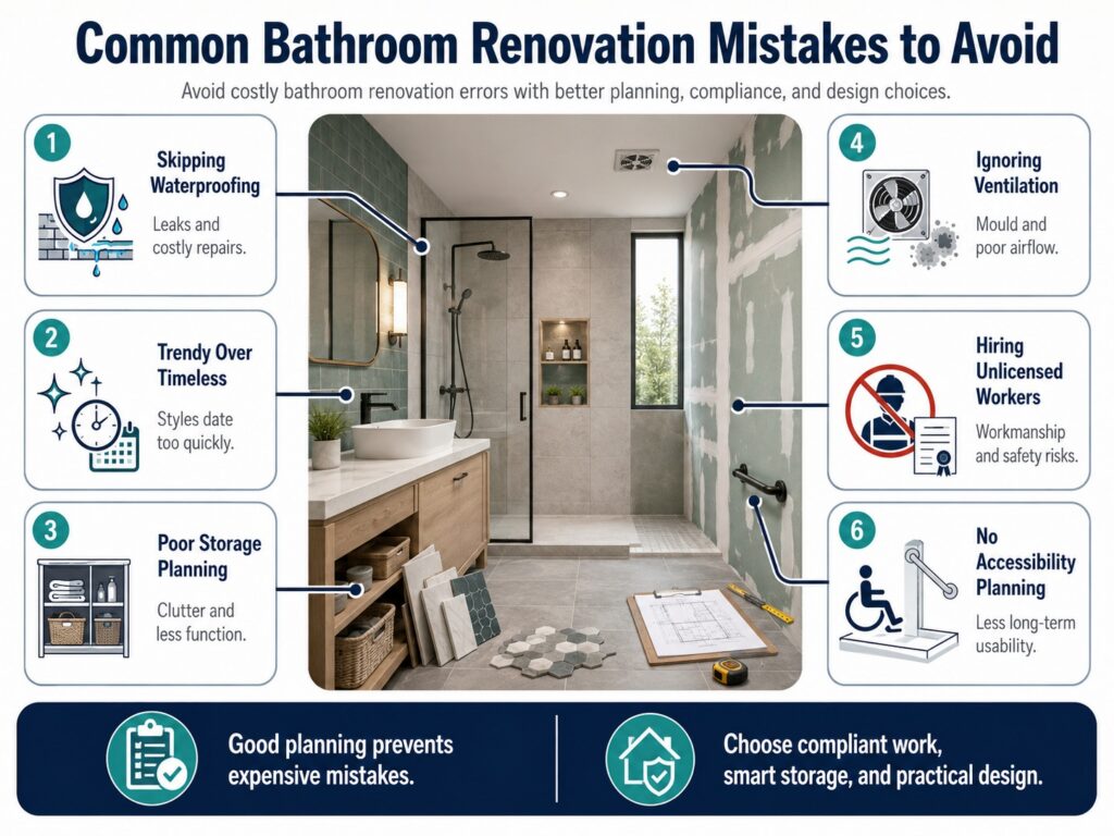 Common Bathroom Renovation Mistakes to Avoid