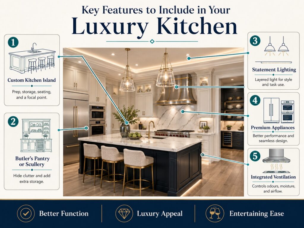 Key Features to Include in Your Luxury Kitchen