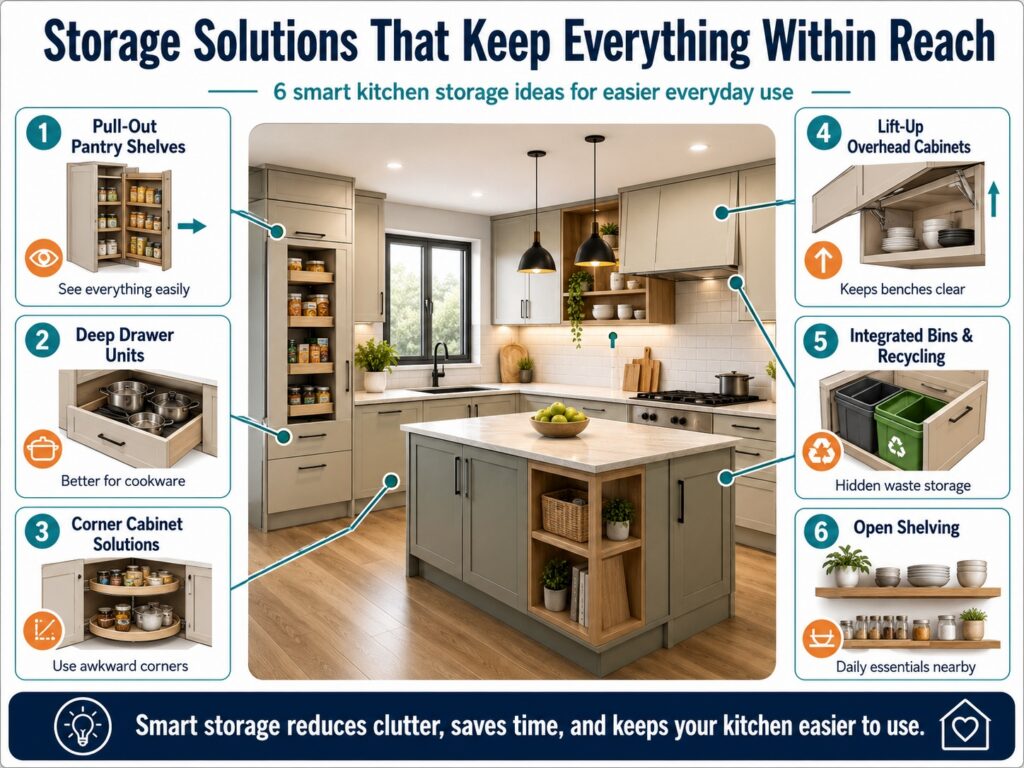 Storage Solutions That Keep Everything Within Reach