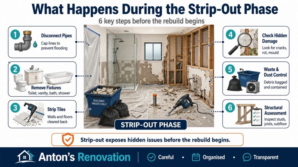 What Happens During the Strip-Out Phase